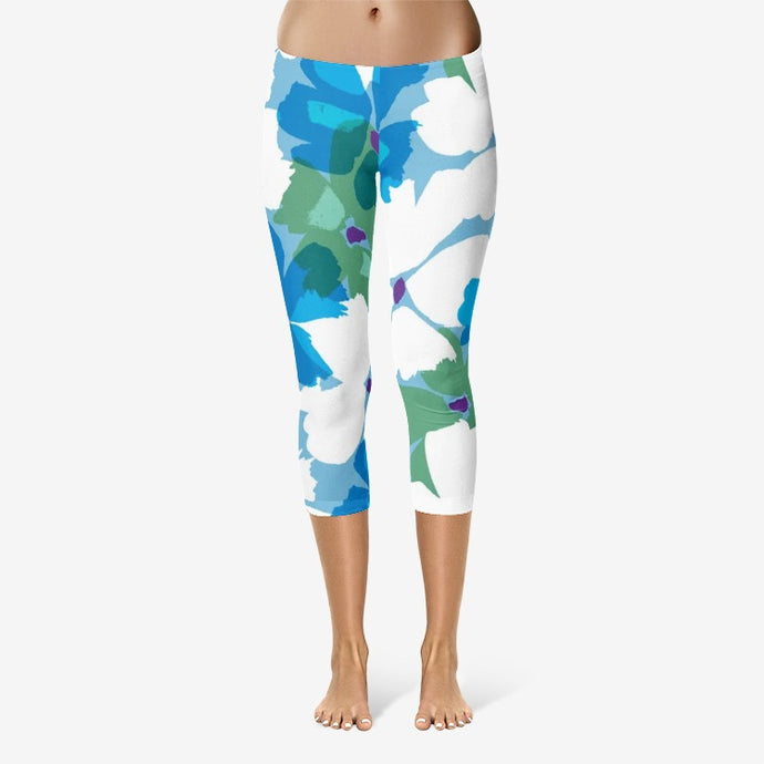 Capri Leggings Forest Lake (S-4XL)