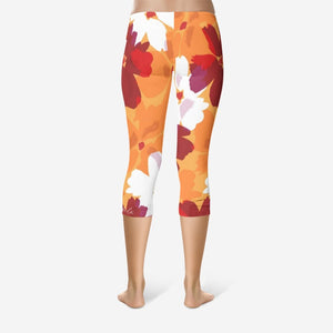 Capri Leggings Orange (S-4XL)