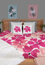 Load image into Gallery viewer, Duvet cover set with 2 pillows Mandel PINK
