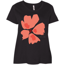 Load image into Gallery viewer, Ladies&#39; PLUS SIZE T-Shirt Mandel PEACH2 (XL-4XL)
