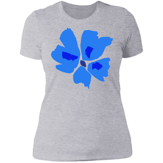 Ladies' Boyfriend T-Shirt S-3XL Mandel PANSY