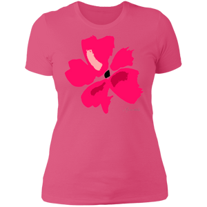 Ladies' Boyfriend T-Shirt S-3XL Mandel PINK