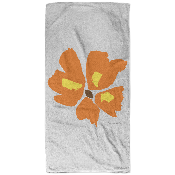 Bath Towel - 32x64 MANDEL ORANGE