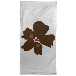 Hand Towel - 15x30 Mandel Blacker