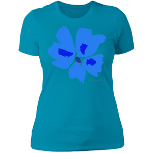 Ladies' Boyfriend T-Shirt S-3XL Mandel PANSY