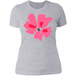 Ladies' Boyfriend T-Shirt S-3XL Mandel CORAL