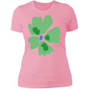 Ladies' Boyfriend T-Shirt S-3XL Mandel FOREST LAKE