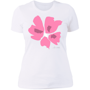 Ladies' Boyfriend T-Shirt S-3XL Mandel CORAL2