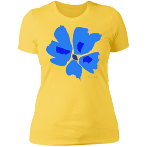 Ladies' Boyfriend T-Shirt S-3XL Mandel PANSY