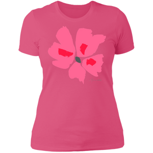 Ladies' Boyfriend T-Shirt S-3XL Mandel CORAL