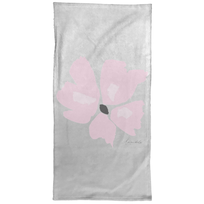 Hand Towel - 15x30 Mandel Cotton Candy2