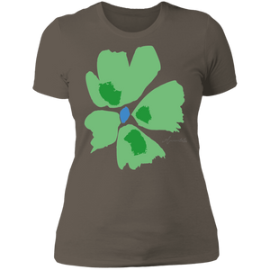 Ladies' Boyfriend T-Shirt S-3XL Mandel FOREST LAKE