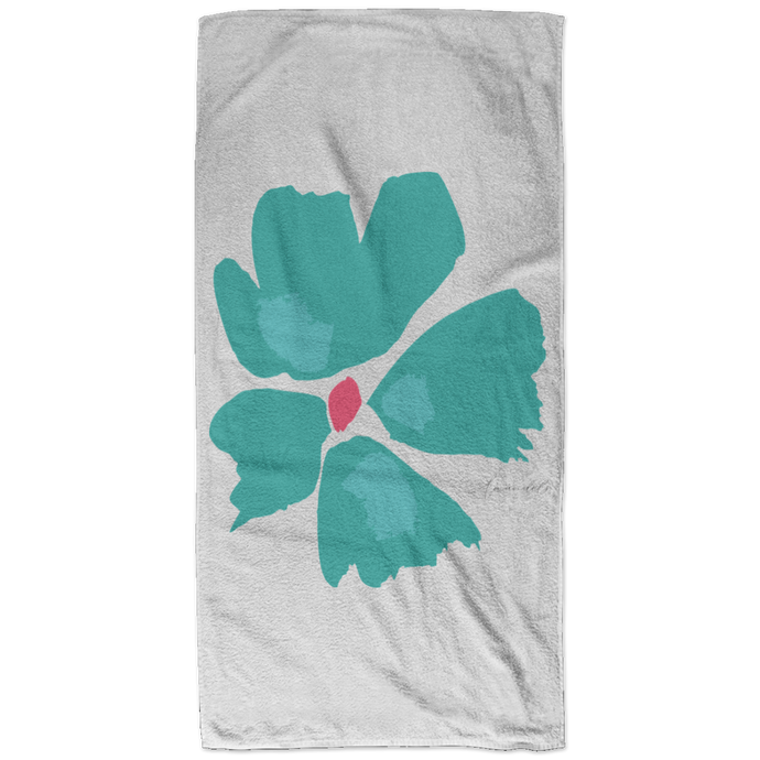 Bath Towel - 32x64 Mandel Festival