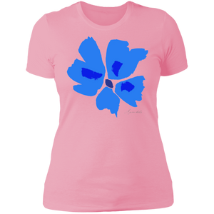 Ladies' Boyfriend T-Shirt S-3XL Mandel PANSY